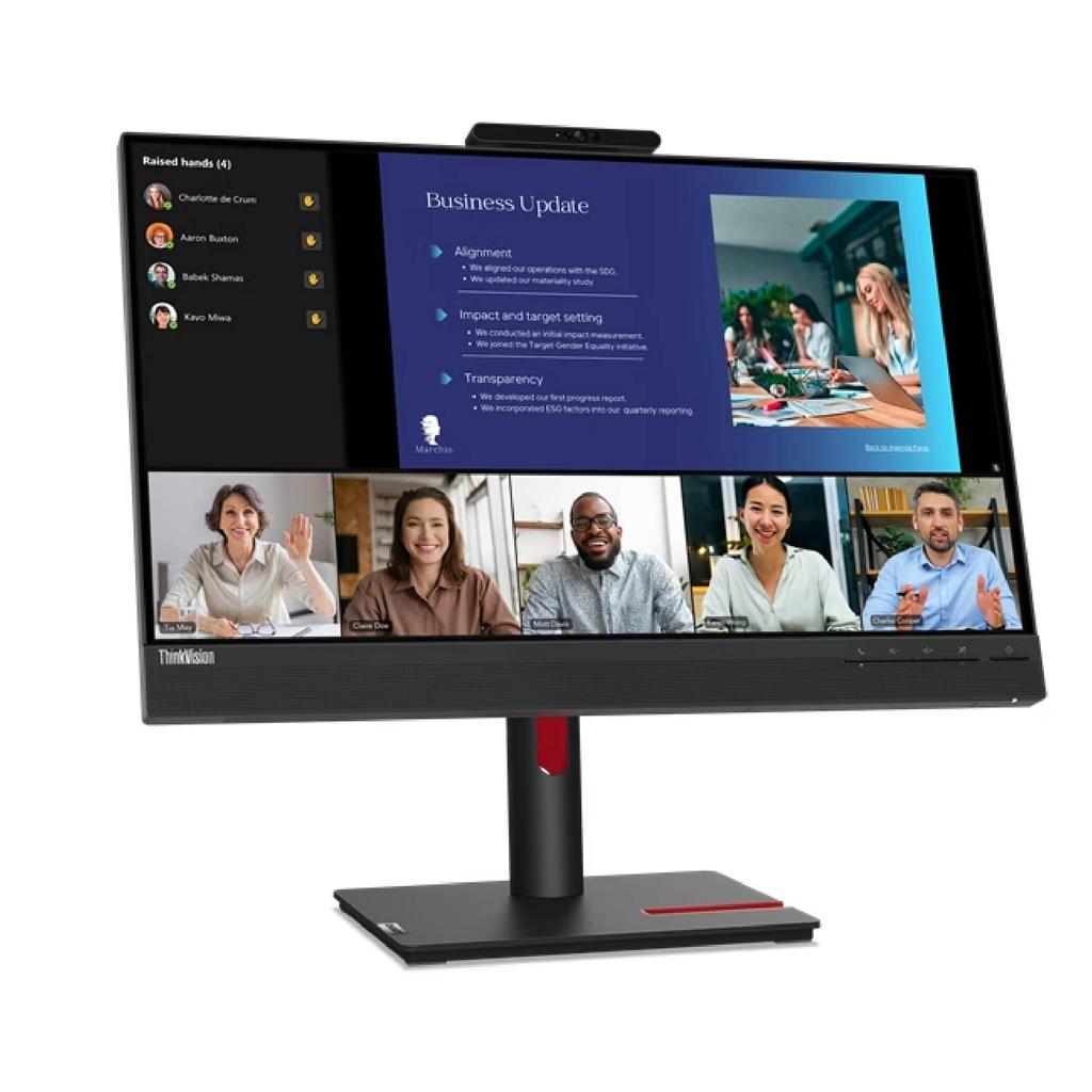 Lenovo 24-inch Monitor 1920 x 1080 LCD (Thinkvision T24V-30) Refurbished - Lenovo refurbished available on Backmarket