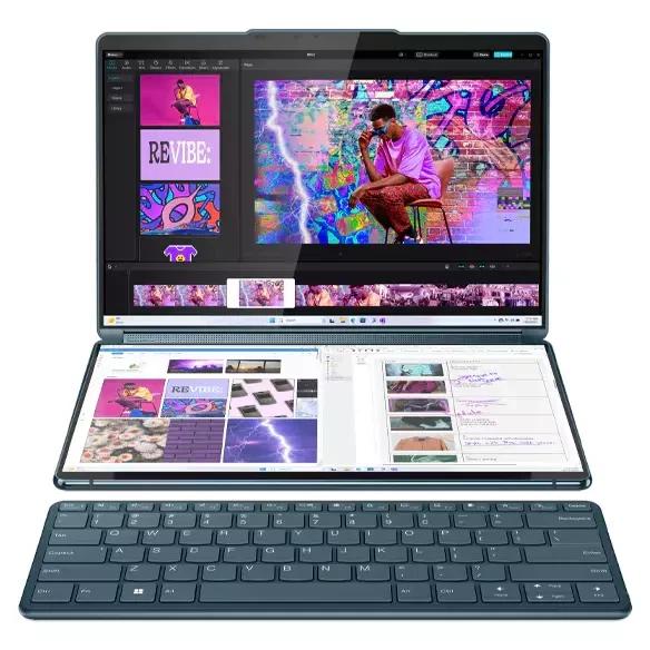 Lenovo Yoga Book 9i 13Imu9 13-inch (2023) - Core Ultra 7 155U - 16 GB - SSD 1 TB Refurbished - Lenovo refurbished available on Backmarket