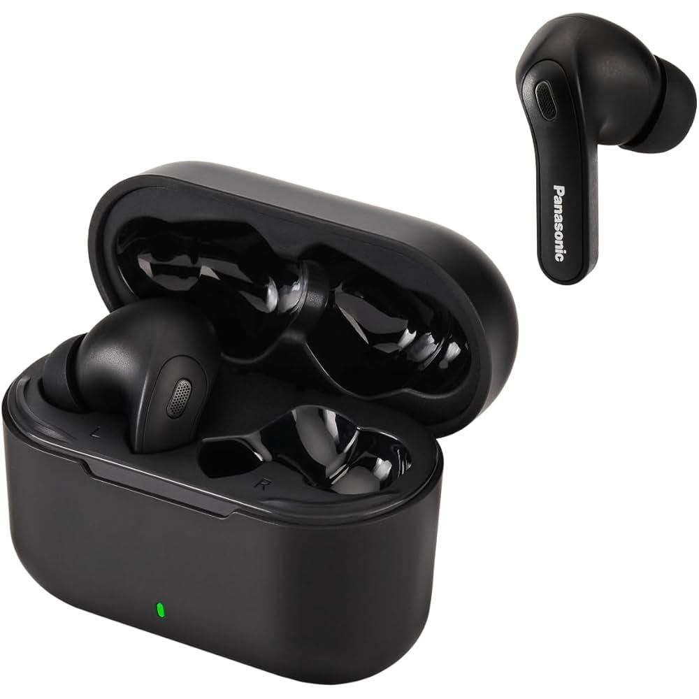 Panasonic RZ-B310W Earbud Noise-Cancelling Bluetooth Earphones - Black Reconditionné - Panasonic refurbished available on Backmarket