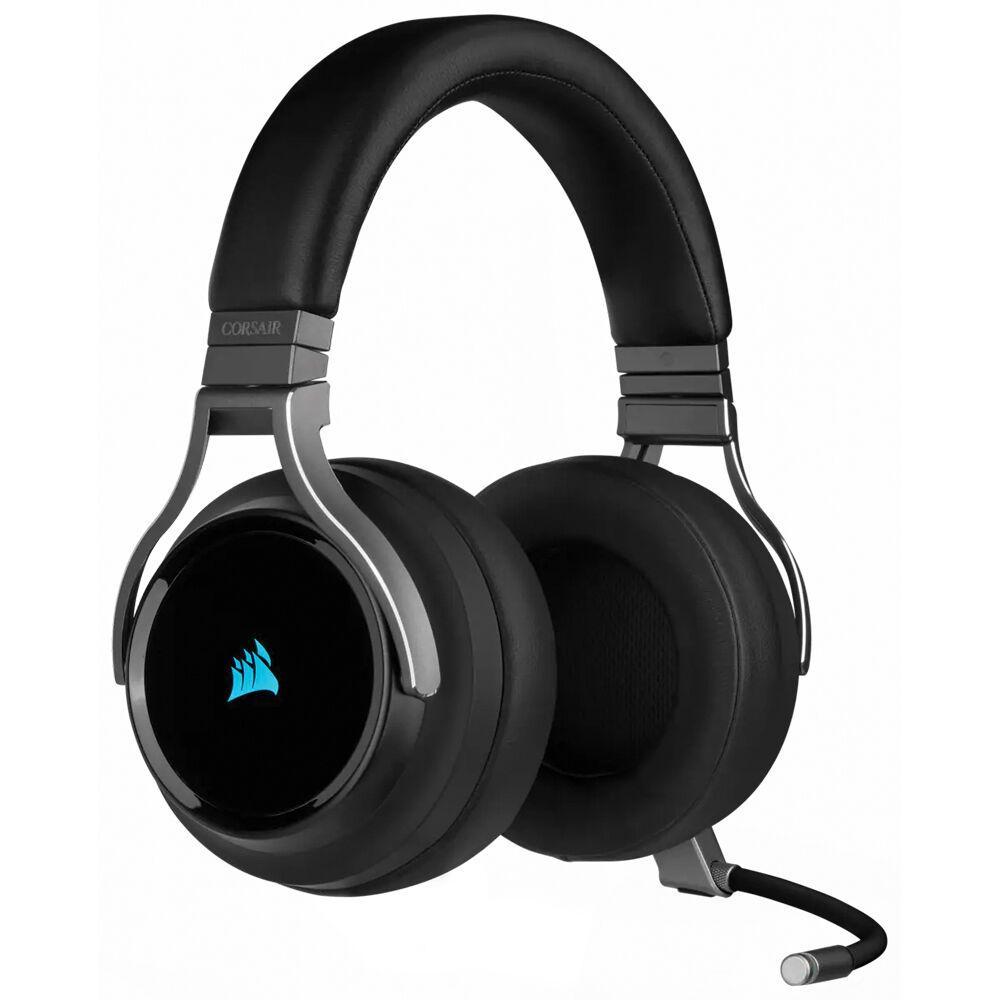 Corsair Virtuoso RGB Noise cancelling Gaming Headphone with microphone - Black Reconditionné - Corsair refurbished available on Backmarket