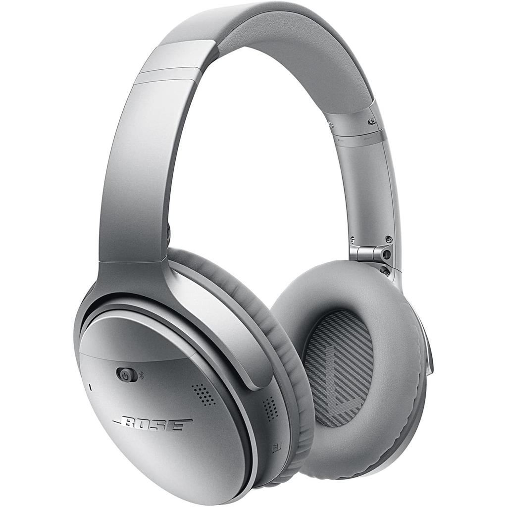 Bose QuietComfort 35 II Noise cancelling Headphone Bluetooth with microphone - Silver Refurbished - Bose refurbished available on Backmarket