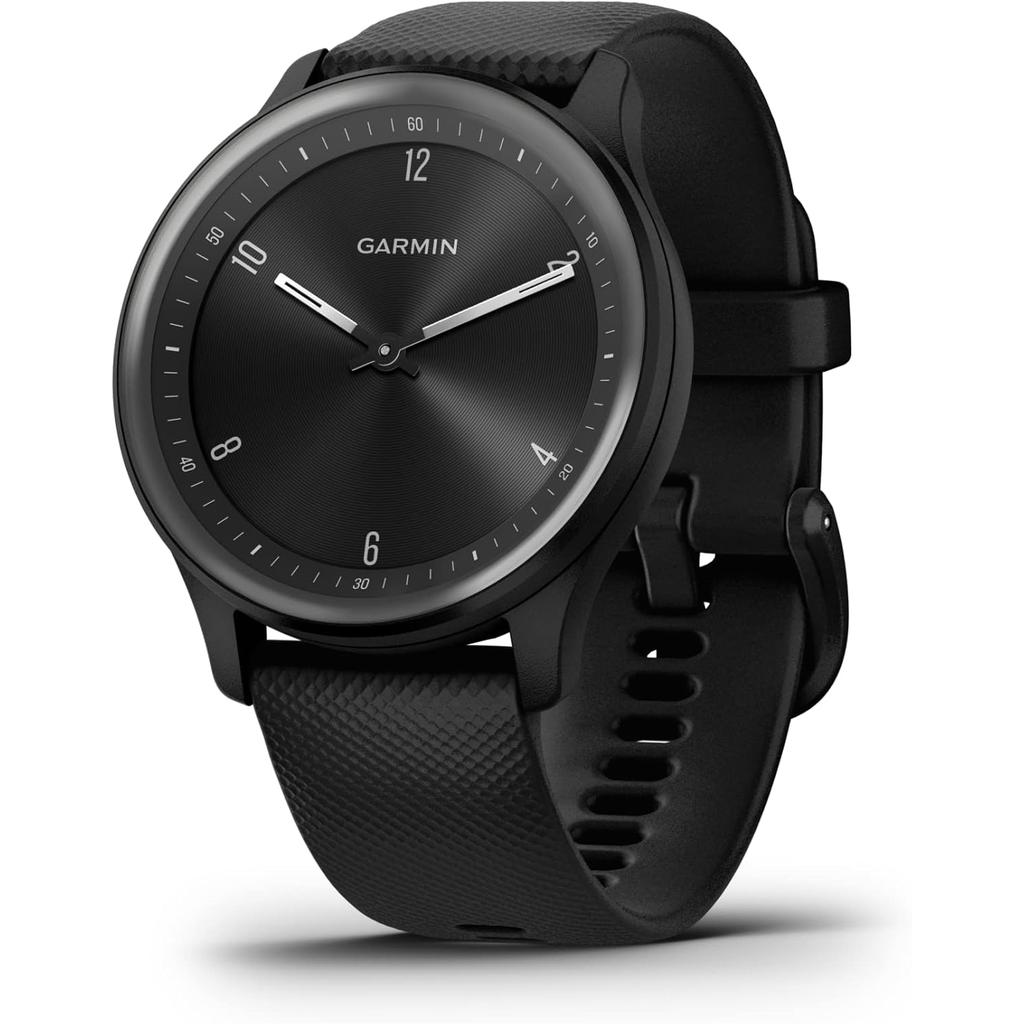 Garmin Vivomove Sport Bluetooth + Cellular 42 mm - Black Reconditionné - Garmin refurbished available on Backmarket