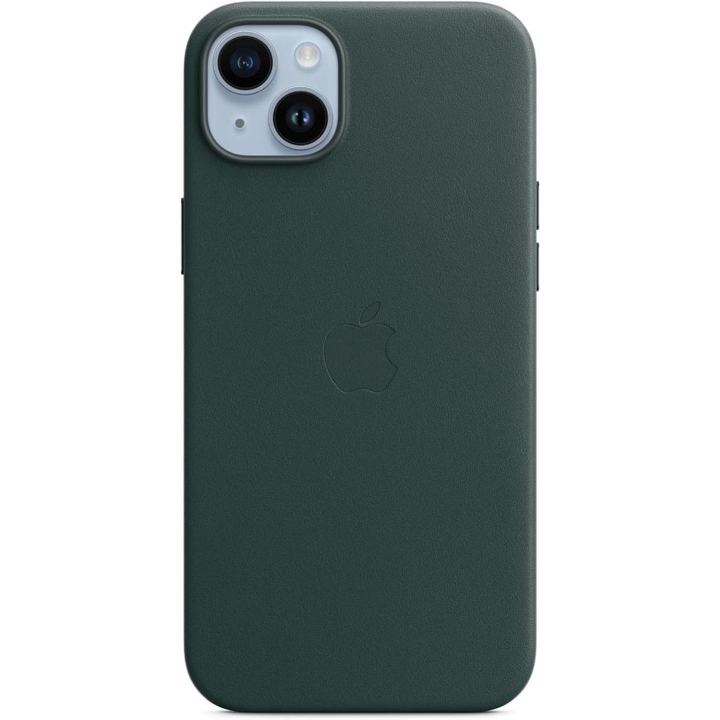 Apple Case iPhone 14 Plus - Leather Forrest Green Refurbished - Apple refurbished available on Backmarket