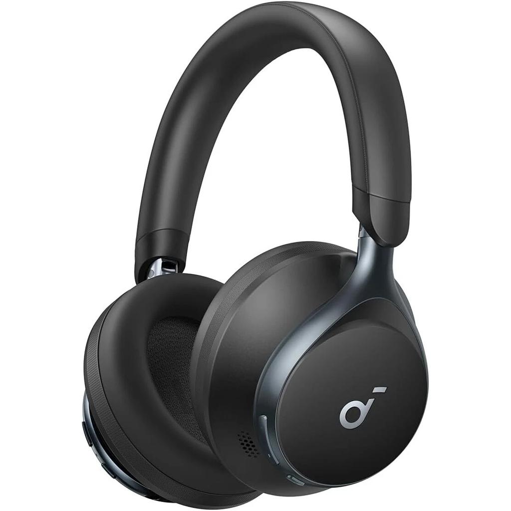 Soundcore Space One Noise cancelling Headphone Bluetooth with microphone - Black Refurbished - Anker Soundcore refurbished available on Backmarket