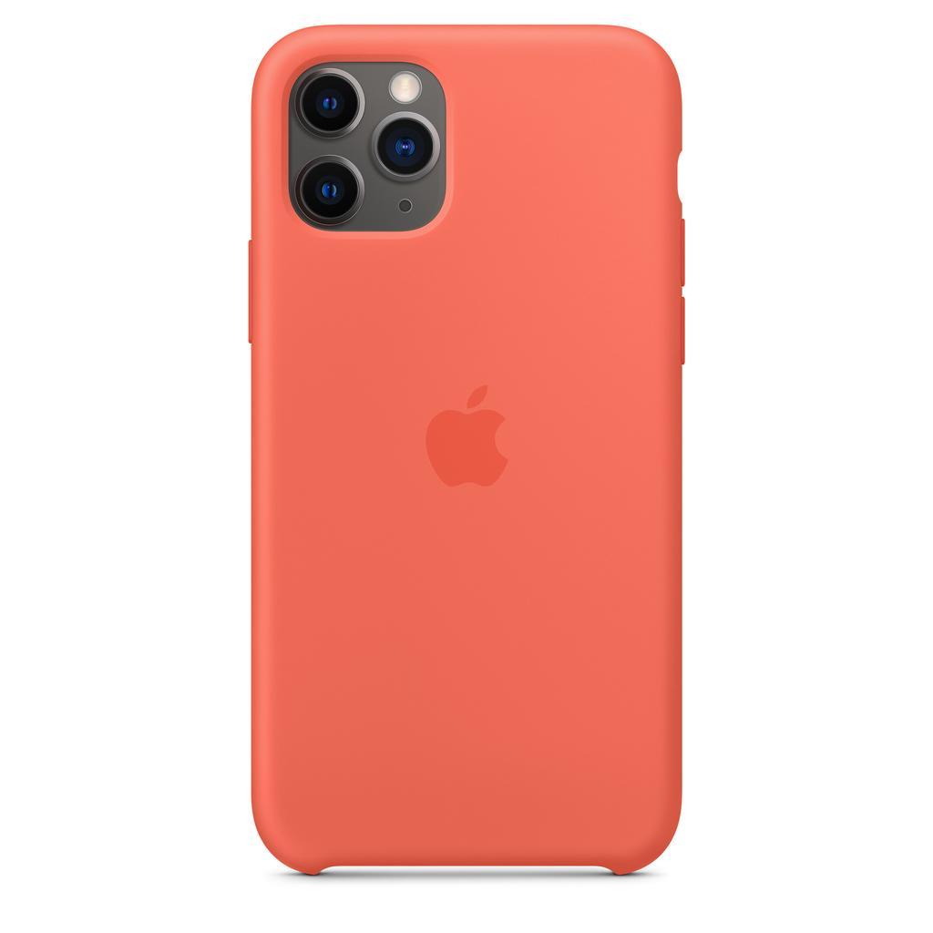 Apple Silicone case iPhone 11 Pro - Silicone Clementine Refurbished - Apple refurbished available on Backmarket