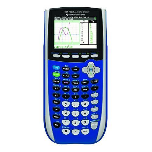 Texas Instruments TI-84 Plus C Silver Edition - Blue Calculator Refurbished - Texas Instruments refurbished available on Backmarket