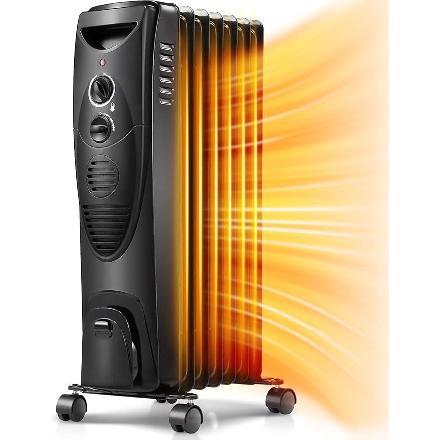 Kismile Oil Filled 3 Electric radiator Refurbished - N/A (I could not find a well-known brand with this name refurbished available on Backmarket