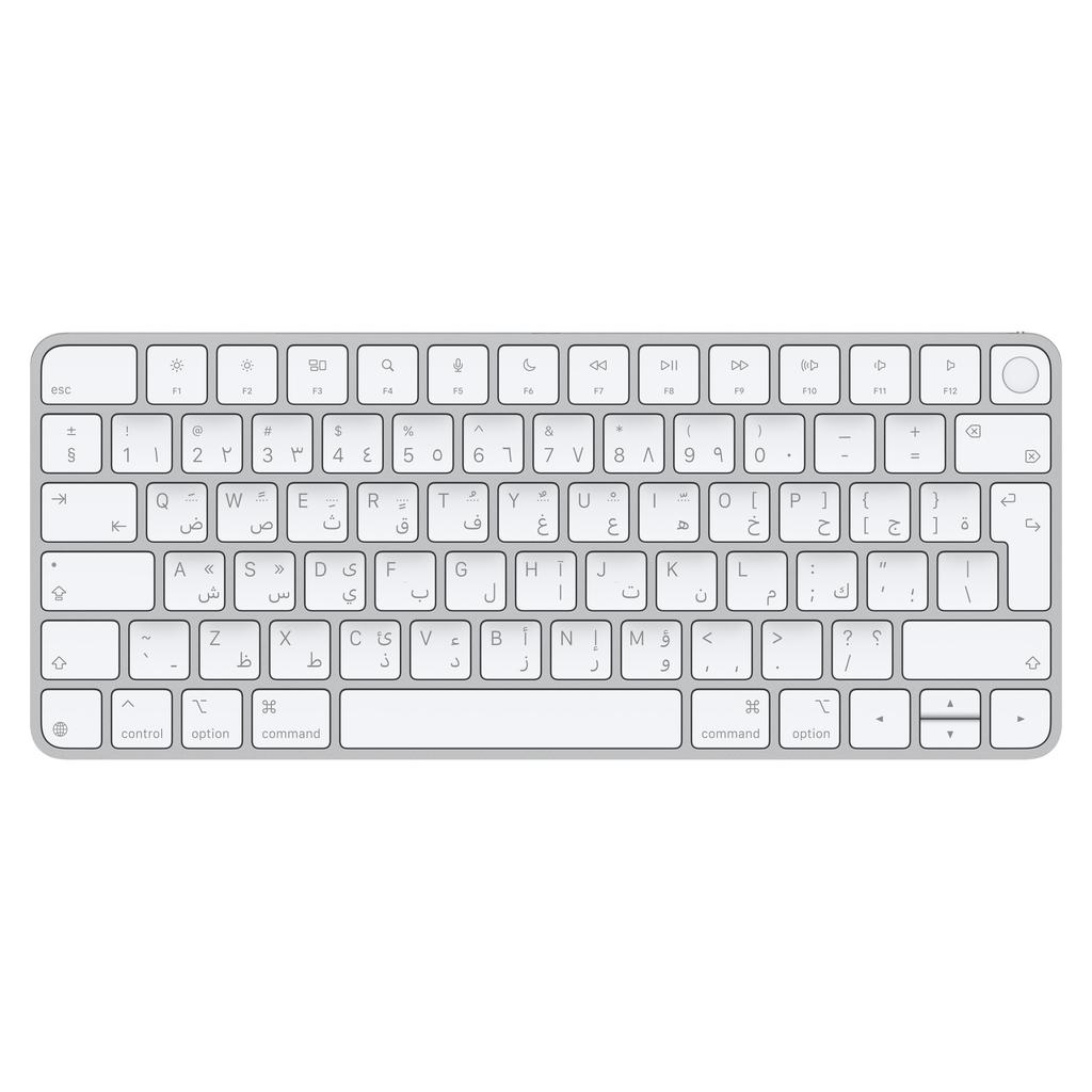 Magic Keyboard (2021) Wireless - White - QWERTY - Arabic Refurbished - Apple refurbished available on Backmarket