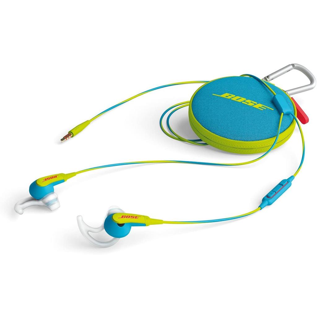 Bose SoundSport Wired 3.5mm Jack Earphones Earbud Noise-Cancelling Earphones - Blue Refurbished - Bose refurbished available on Backmarket