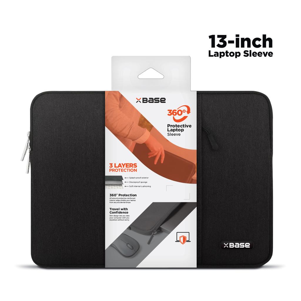 Black Tablet or Laptop Computer Sleeve - 13"" Refurbished - N/A (ou "xBase" si vous considérez que c refurbished available on Backmarket