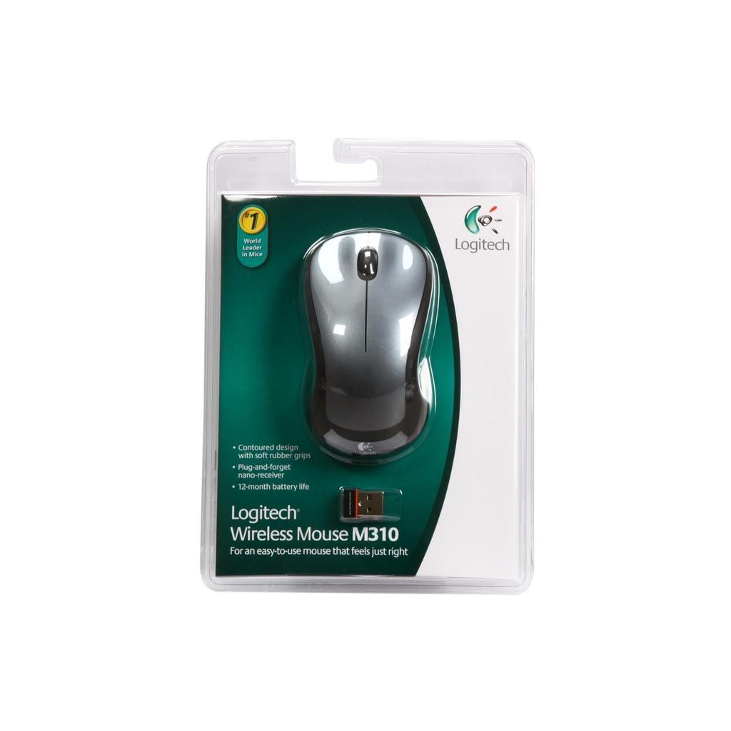 Logitech M310 910-001675 Mouse Wireless Refurbished - Logitech refurbished available on Backmarket