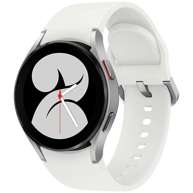 Samsung Galaxy Watch4 Bluetooth + Cellular 44 mm - Silver Reconditionné - Samsung refurbished available on Backmarket