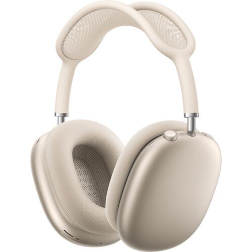 AirPods Max 2 Noise cancelling Headphone Bluetooth with microphone - Starlight Refurbished - View 2 - Apple