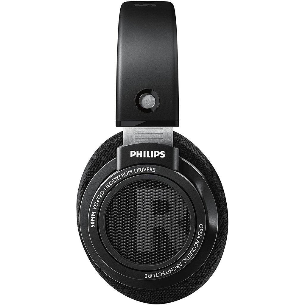 Philips SHP9500-RB Headphone with microphone - Black Refurbished - Philips refurbished available on Backmarket