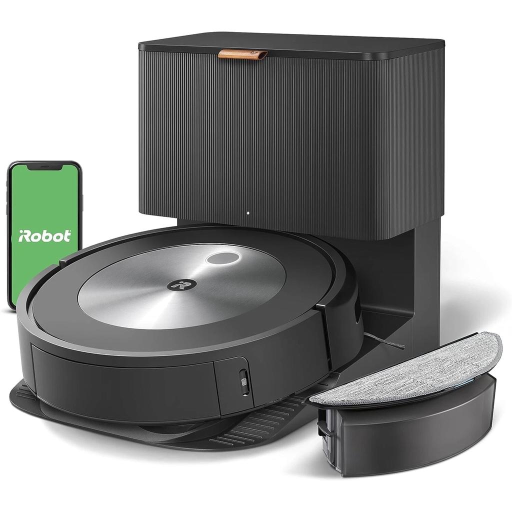 Robot vacuum IROBOT J5+ Combo Mop/Vacuum + Self Emptying Refurbished - iRobot refurbished available on Backmarket