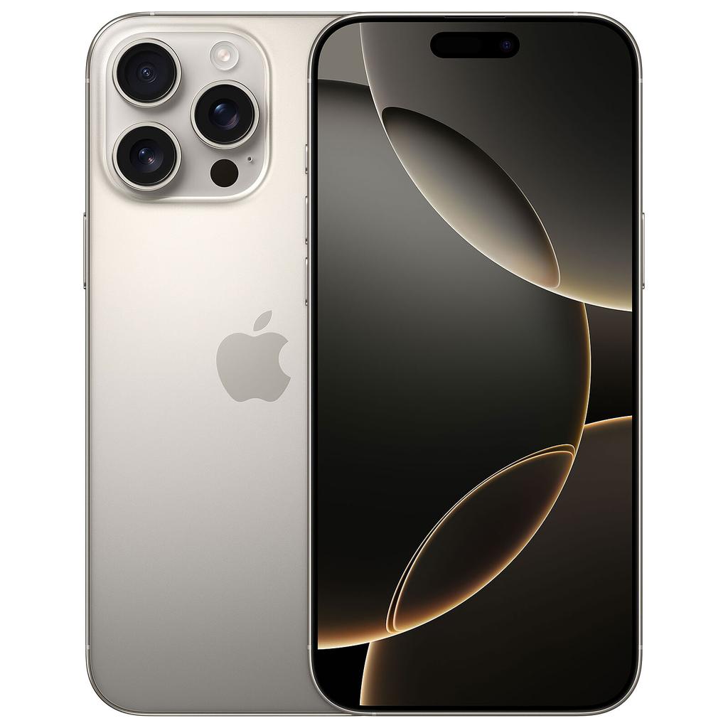 iPhone 16 Pro Max 256GB - Natural Titanium - Unlocked Refurbished - Apple refurbished available on Backmarket