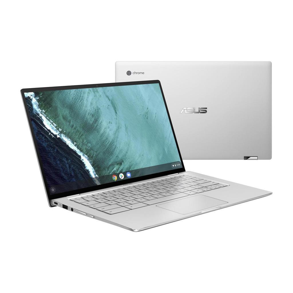 Asus ChromeBook Flip C434TA-DSM4T Core m3-8100Y 1.1 GHz 64 GB SSD - 4 GB Reconditionné - Asus refurbished available on Backmarket