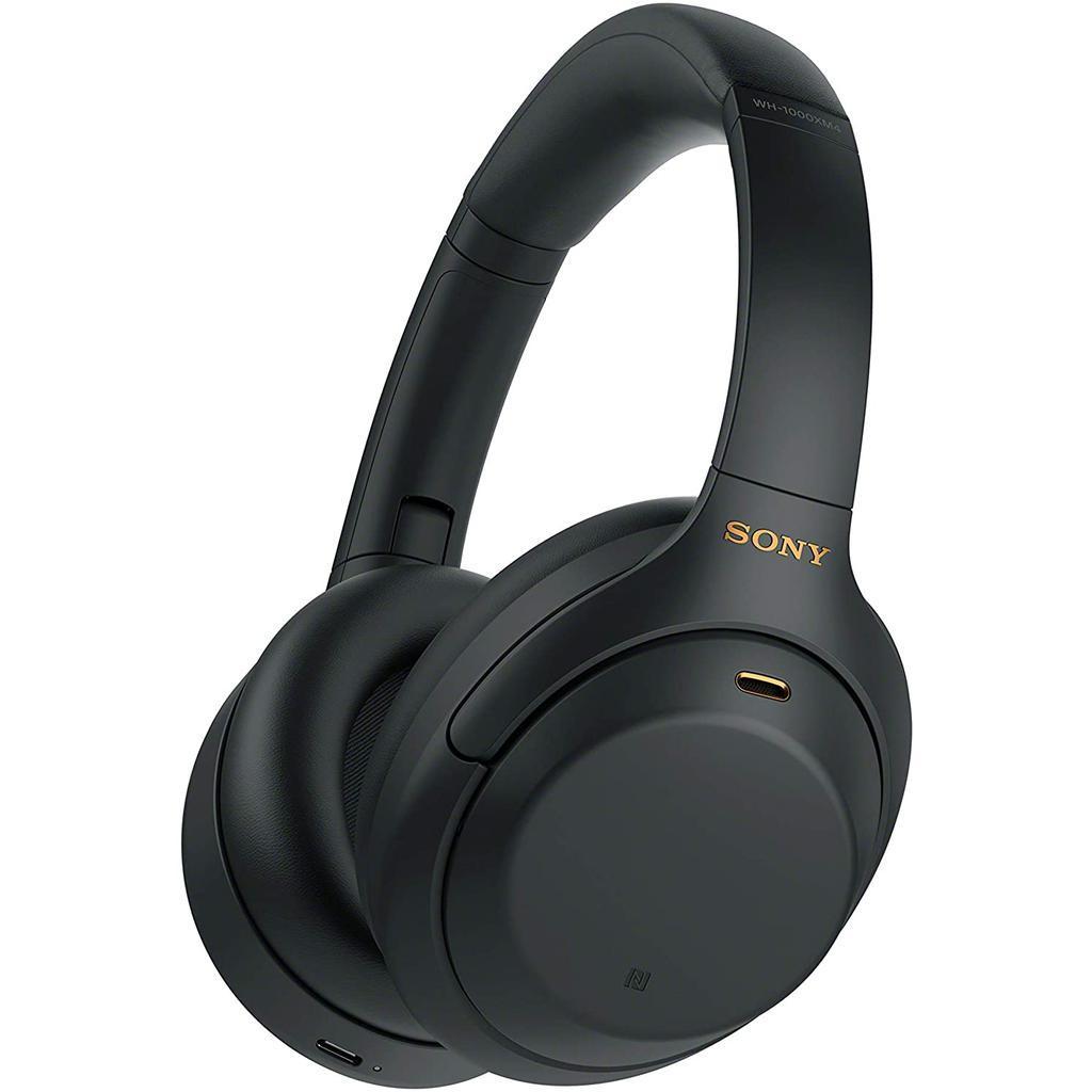 Sony WH-1000XM4/Y Headphone Bluetooth with microphone - Black Reconditionné - Sony refurbished available on Backmarket