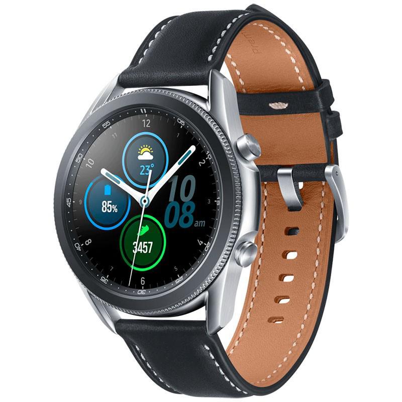 Samsung Smart Watch Galaxy Watch 3 SM-R840 HR GPS - Silver Reconditionné - Samsung refurbished available on Backmarket