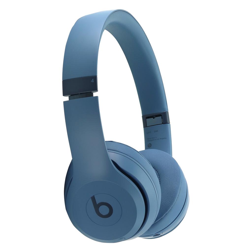 Beats Solo 4 Noise cancelling Gaming Headphone Bluetooth with microphone - Blues Refurbished - Beats by Dre refurbished available on Backmarket