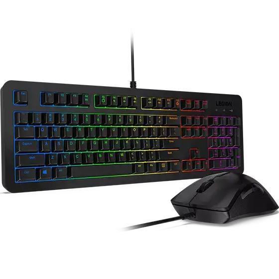 Lenovo Keyboard QWERTY Backlit Keyboard Legion KM300 Refurbished - Lenovo refurbished available on Backmarket