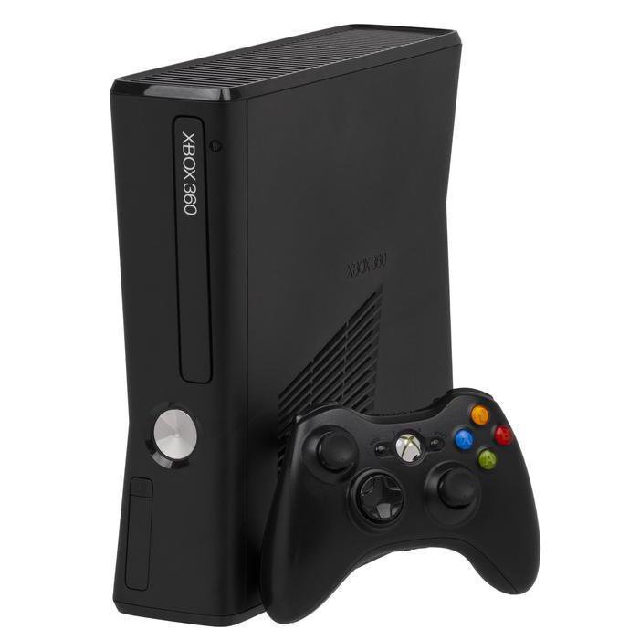 Xbox 360 Slim - Black Refurbished - Microsoft refurbished available on Backmarket