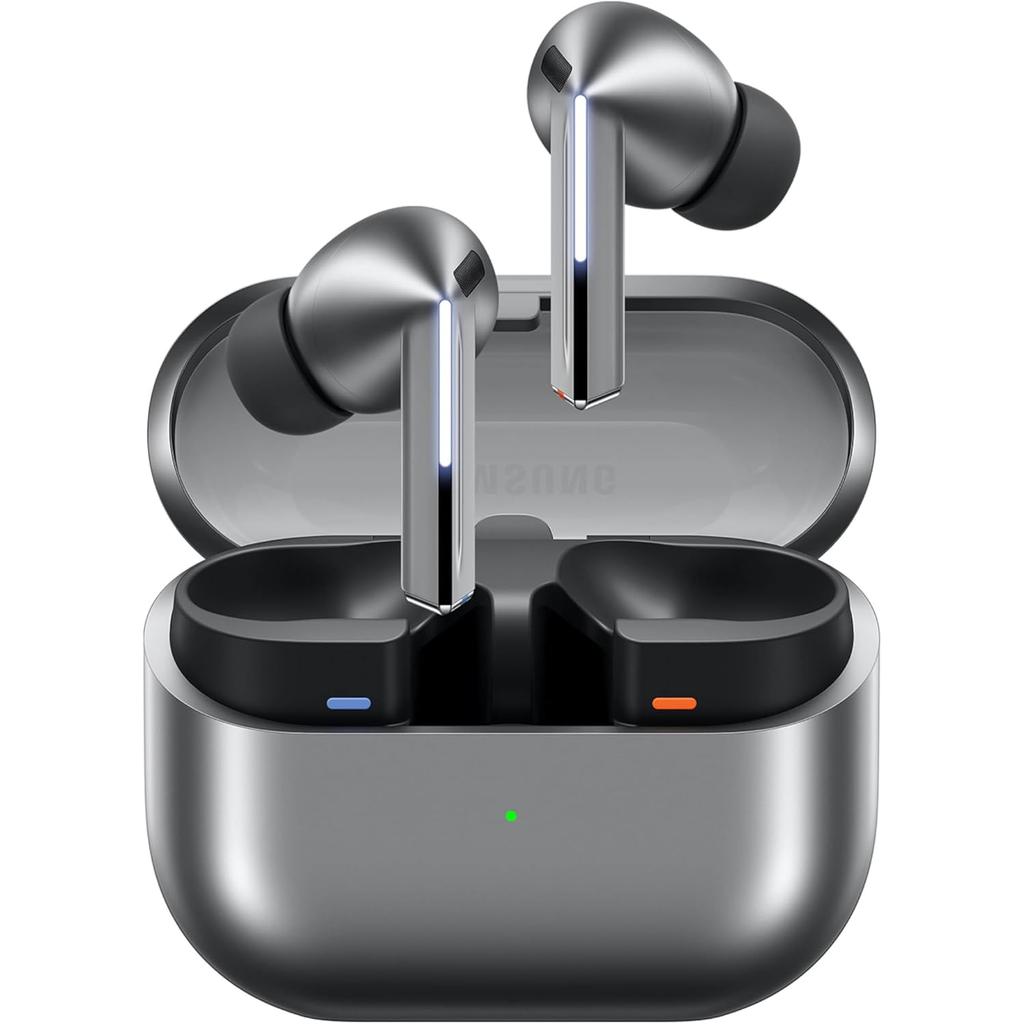 Galaxy Buds3 Pro Earbud Noise-Cancelling Bluetooth Earphones - Silver Refurbished - Samsung refurbished available on Backmarket