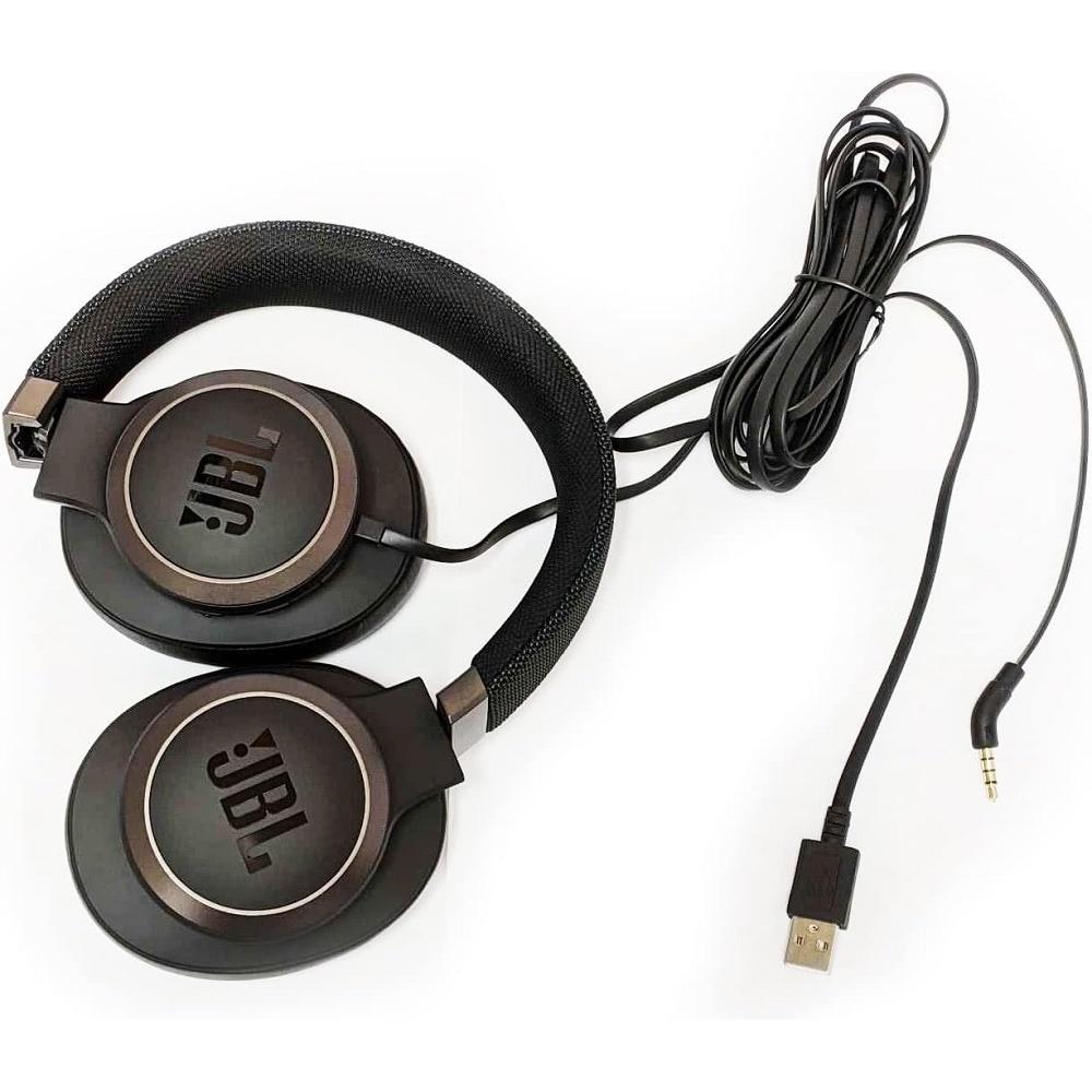 Jbl LIVE 650BTNC Noise cancelling Headphone with microphone - Black Reconditionné - JBL refurbished available on Backmarket