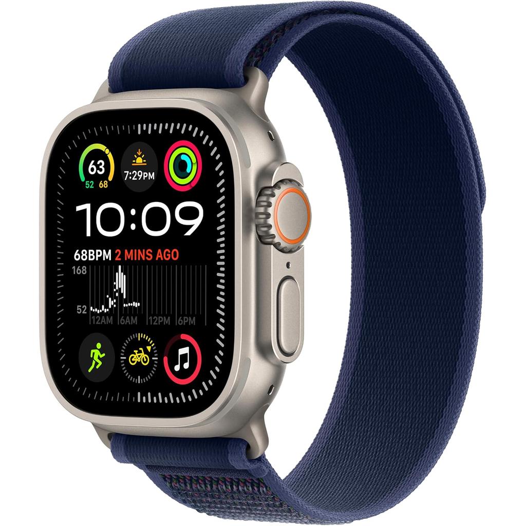 Apple Watch Ultra 2 (2023) GPS + Cellular 49 mm - Titanium Natural Titanium Refurbished - Apple refurbished available on Backmarket