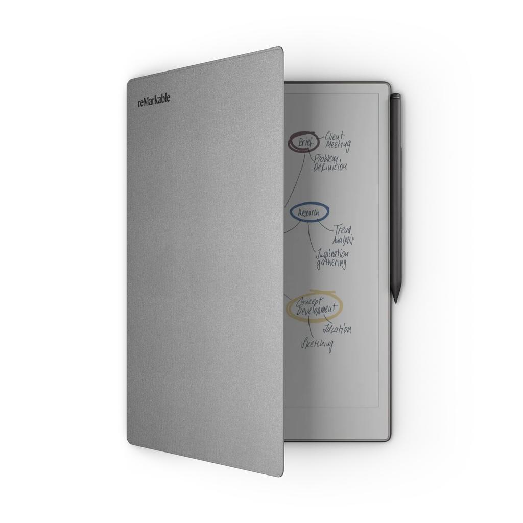 Pack Paper Pro + Marker Plus + Book Folio Polymer weave Grey Refurbished -  refurbished available on Backmarket