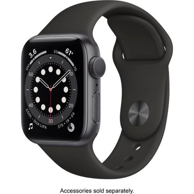 Apple Watch Series 6 (2020) GPS 40 mm - Aluminium Space Gray Refurbished - Apple refurbished available on Backmarket