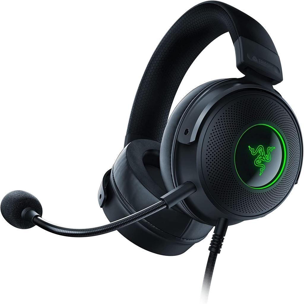 Razer Kraken V3 Gaming Headphone with microphone - Black Refurbished - Razer refurbished available on Backmarket