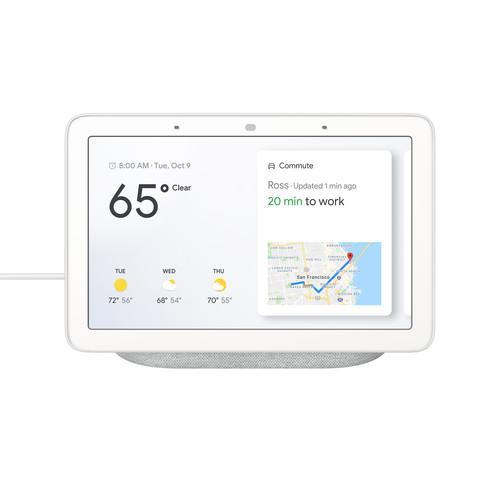 Google Nest Hub (Chalk) Bluetooth speakers - White Refurbished - Google refurbished available on Backmarket