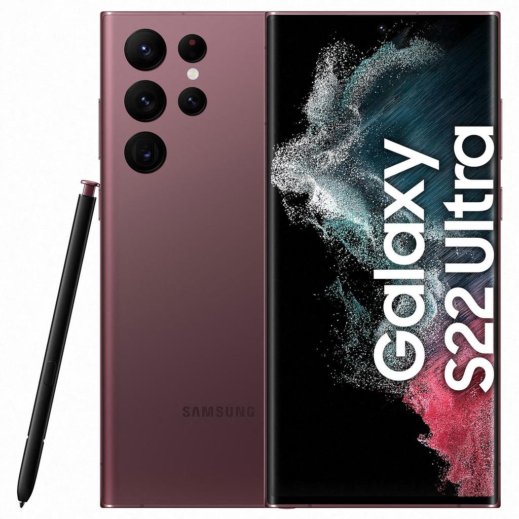 Galaxy S22 Ultra 5G 512GB - Dark Red - Unlocked Reconditionné - Samsung refurbished available on Backmarket