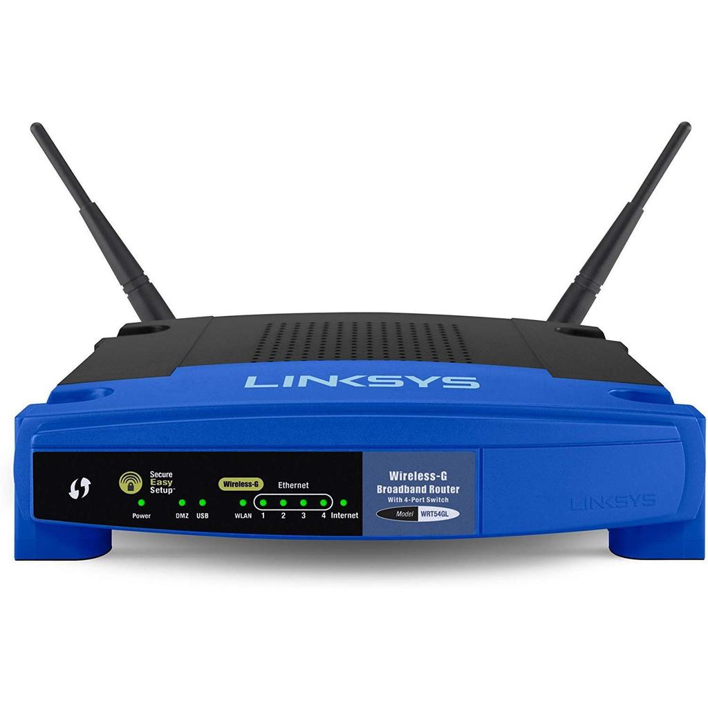 Linksys WRT54GL Router Reconditionné - Linksys refurbished available on Backmarket
