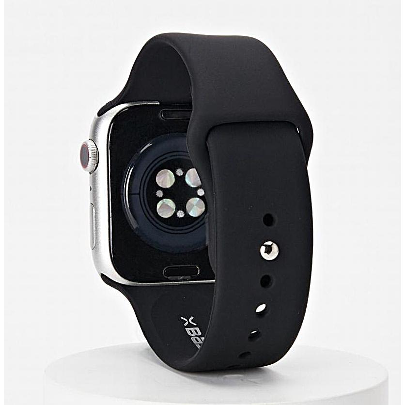 Buy Silicone Band for Apple Watch – Fits 42/44/45/49mm – Black Refurbished - $14.00 Silicone Band for Apple Watch – Fits 42/44/45/49mm – Black Refurbished - N/A (ou "xBase" si vous considérez que c refurbished available on Backmarket