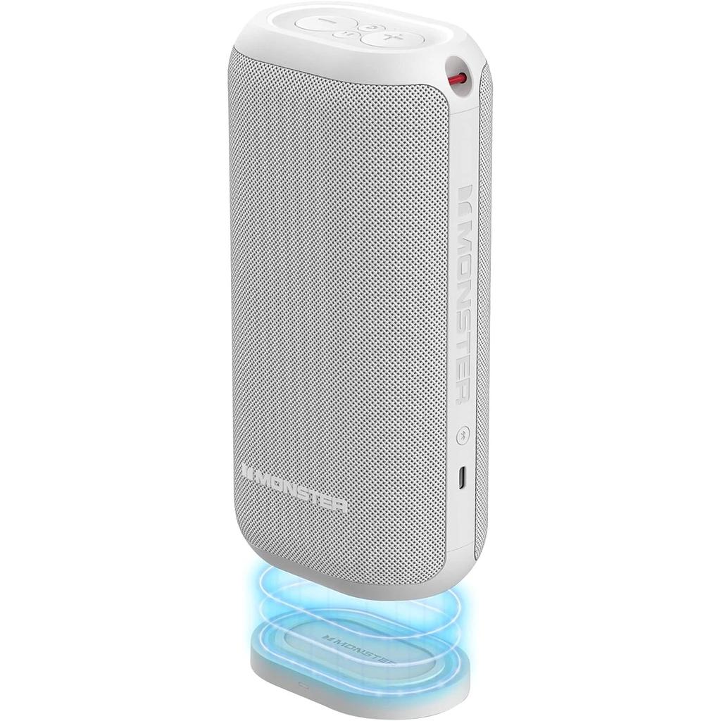 Monster DNA Bluetooth speakers - White Refurbished - Monster Energy refurbished available on Backmarket