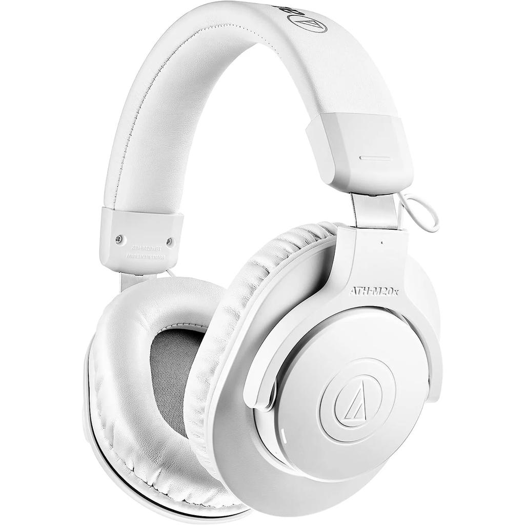 Audio-Technica ATH-M20xBT Headphone Bluetooth - White Refurbished - Audio-Technica refurbished available on Backmarket