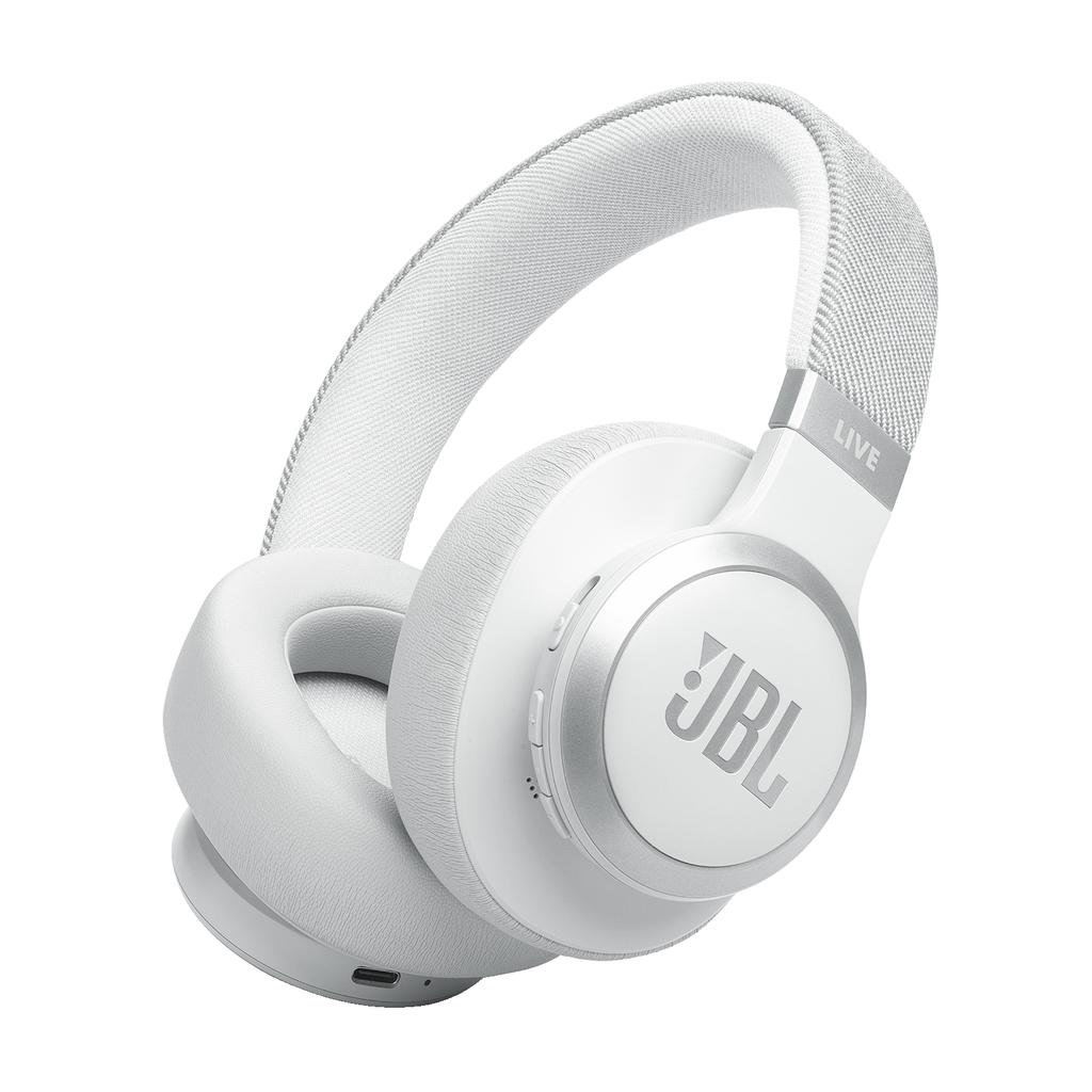 Jbl Live 770NC Noise cancelling Headphone Bluetooth - White Refurbished - JBL refurbished available on Backmarket