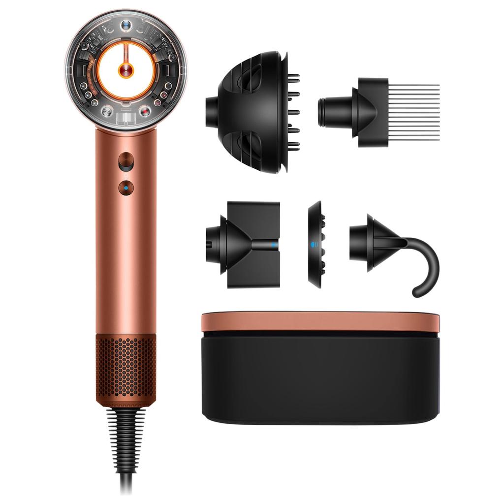 Dyson Supersonic Nural HD16 Standard Amber Silk/Pink Champagne Refurbished - Dyson refurbished available on Backmarket