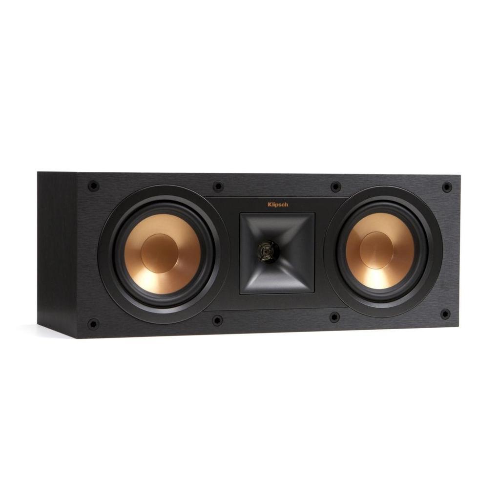Klipsch R-25C speakers - Black Refurbished - Klipsch refurbished available on Backmarket