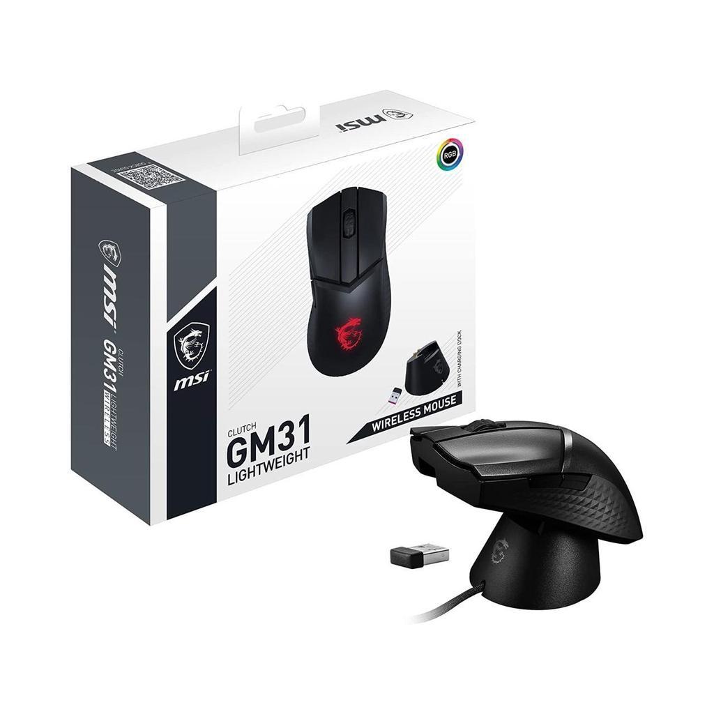 Msi Clutch GM31 Lightweight Mouse Wireless Refurbished - MSI (Micro-Star International) refurbished available on Backmarket