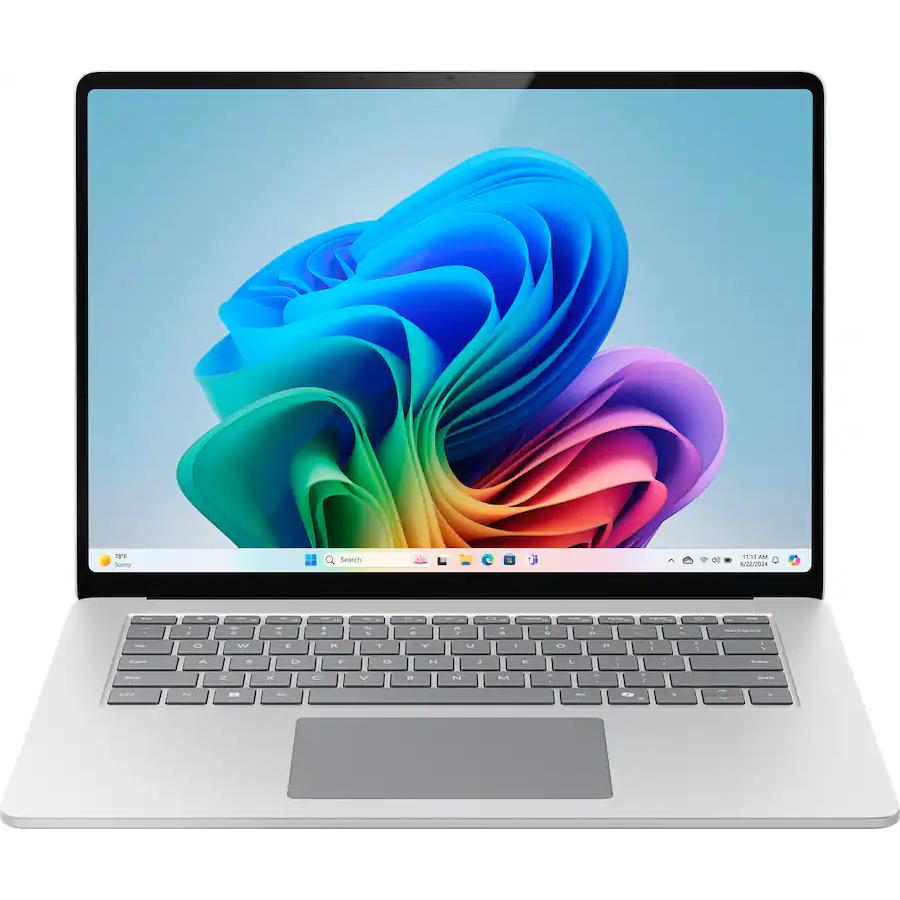 Microsoft Surface Laptop 7 15-inch (2024) - Snapdragon X Elite X1E-80-100 - 16 GB - SSD 512 GB Reconditionné - Microsoft refurbished available on Backmarket