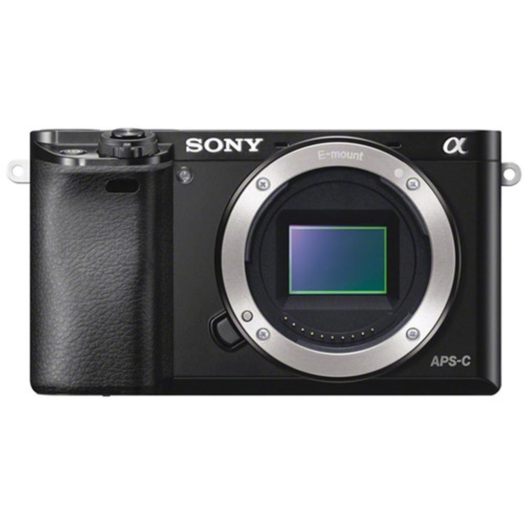 Sony Alpha a6000 Mirrorless Digital Camera Body Only Black Refurbished - Sony refurbished available on Backmarket