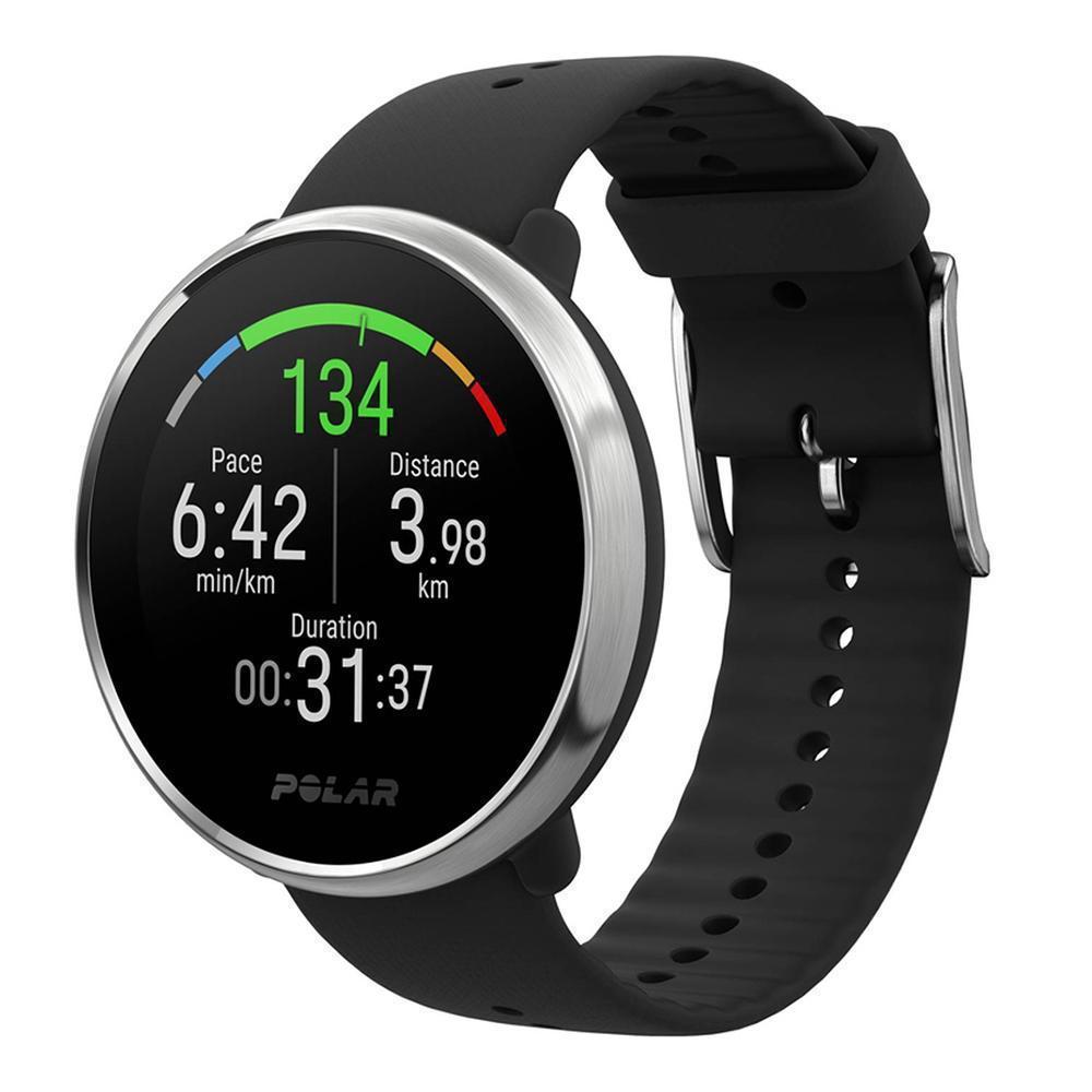 Polar Smart Watch Ignite HR GPS - Black/Silver Reconditionné - Polar refurbished available on Backmarket