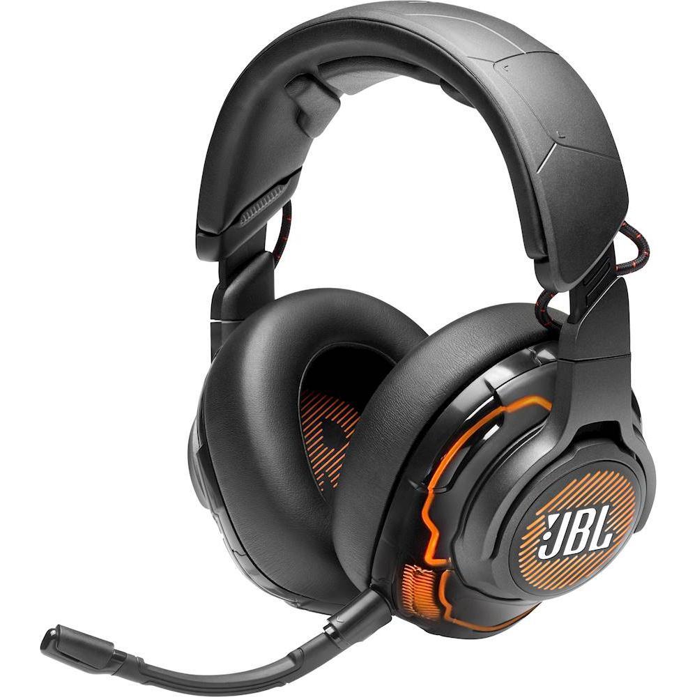 Jbl Quantum ONE Noise cancelling Gaming Headphone with microphone - Black Refurbished - JBL refurbished available on Backmarket
