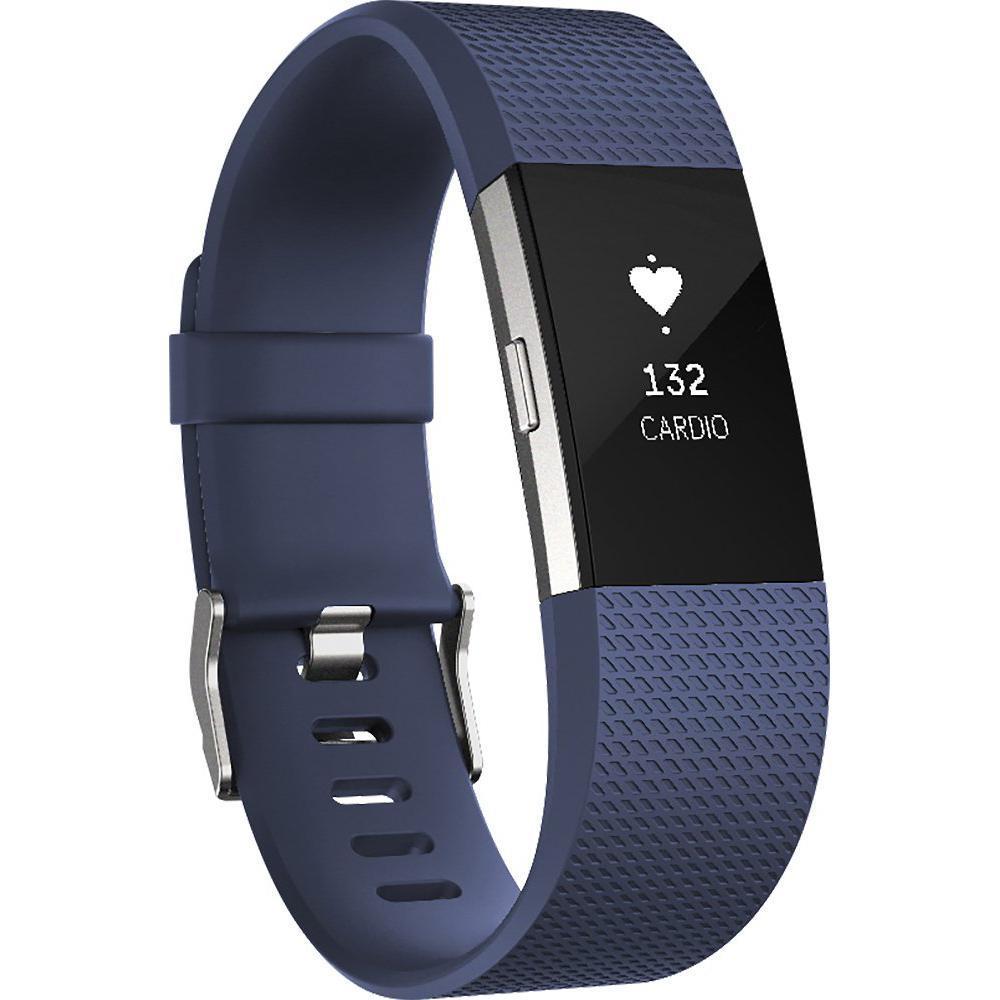 Fitbit Smart Watch Charge 2 HR - Blue Reconditionné - Fitbit refurbished available on Backmarket