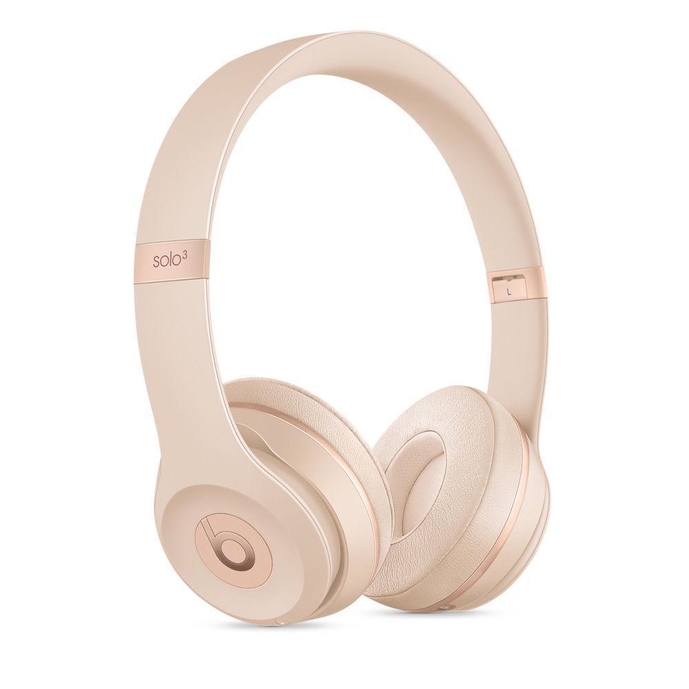 Beats By Dr. Dre Solo3 Wireless Headphone Bluetooth - Matte Gold Refurbished - Beats by Dr. Dre refurbished available on Backmarket