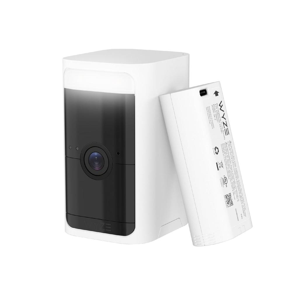 WYZECOP Camcorder - White Refurbished - Wyze refurbished available on Backmarket