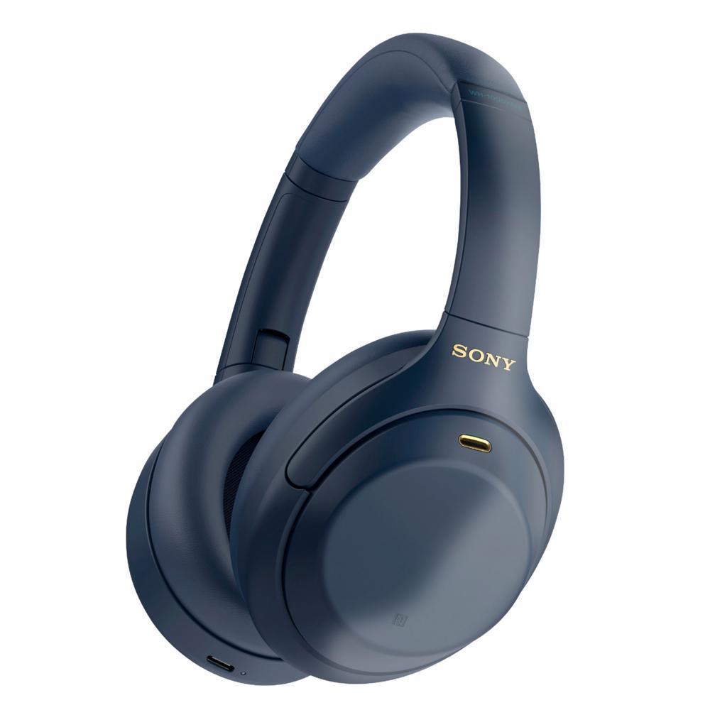 Sony WH-1000XM4 Noise cancelling Headphone Bluetooth with microphone - Blue Refurbished - Sony refurbished available on Backmarket